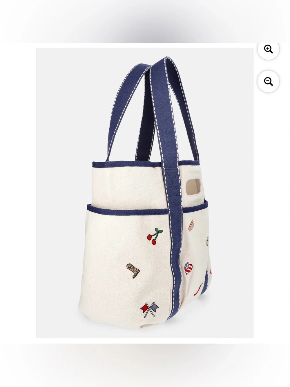 No Boundaries cream canvas